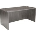 Norstar Office Products - Klang Malaysi Interion Desk Shell, 60inW x 30inD, Gray O-695932GY
